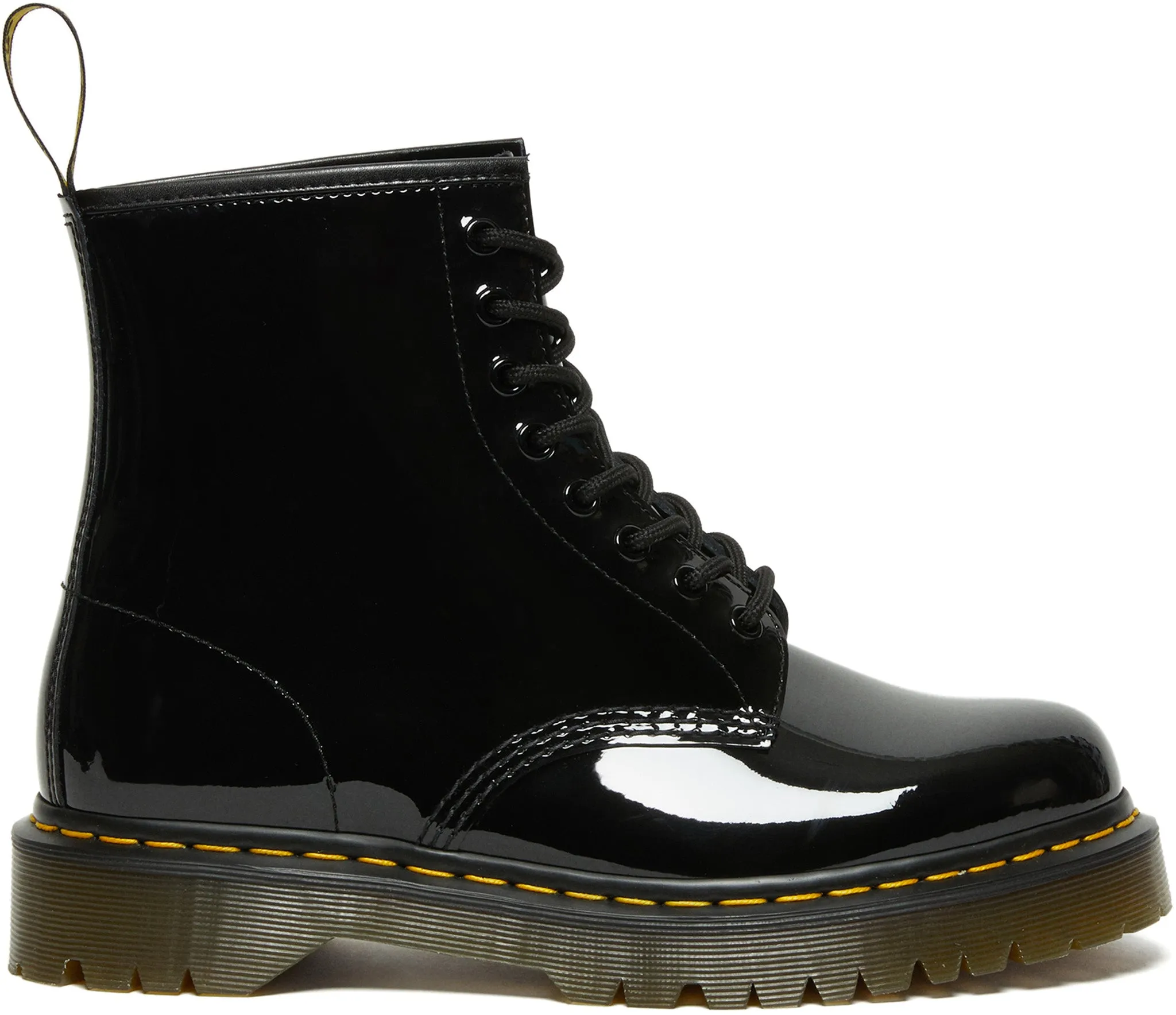 1460 Bex High Shine Patent Leather Boots - Unisex|-|Bottes en cuir verni ultra-brillant 1460 Bex - Unisexe
