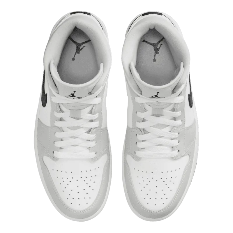 Air Jordan 1 Mid Light Smoke Grey