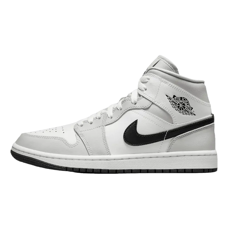 Air Jordan 1 Mid Light Smoke Grey