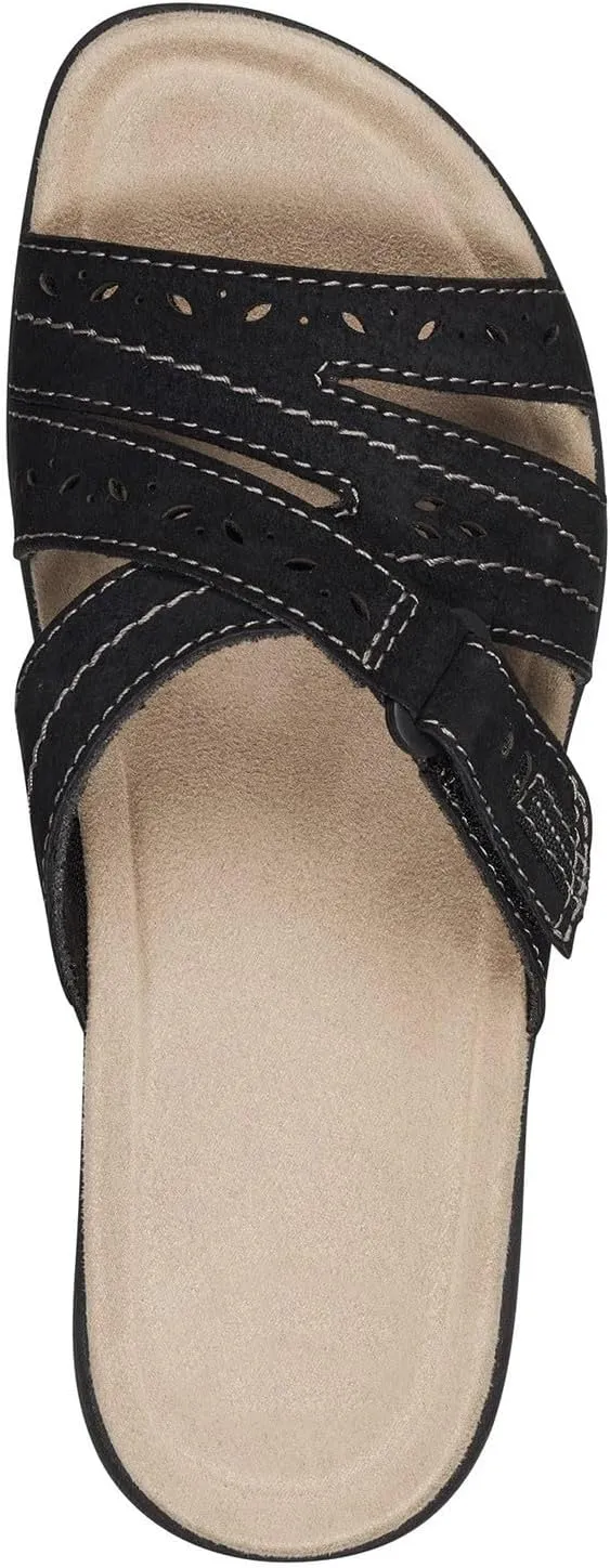 Arch Support for Sandals Orthotic Slip on Slippers Lightweight Athletic Yoga Mat Slides with Comfortable Plantar Fasciitis