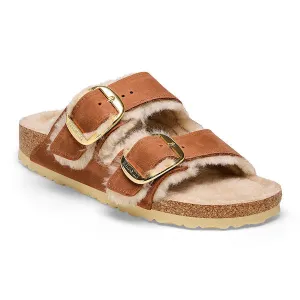 Arizona Shearling Big Buckle - Cognac