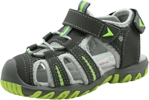 Baby Boy Squeaky Sandals Rubber Sole Closed-Toe Non-Slip Sandals Toddler Soft Sport Walking Shoes Tween Beach Shoes