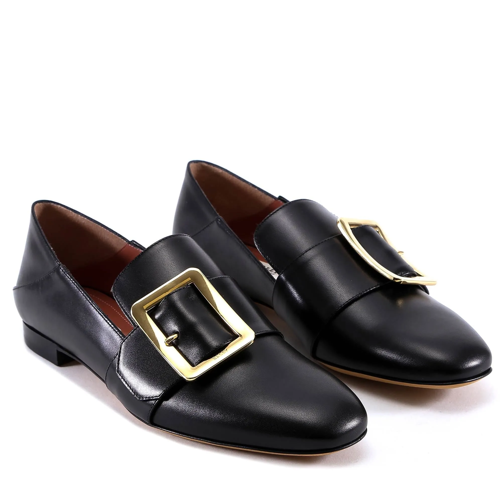 Bally Janelle Buckle Loafers