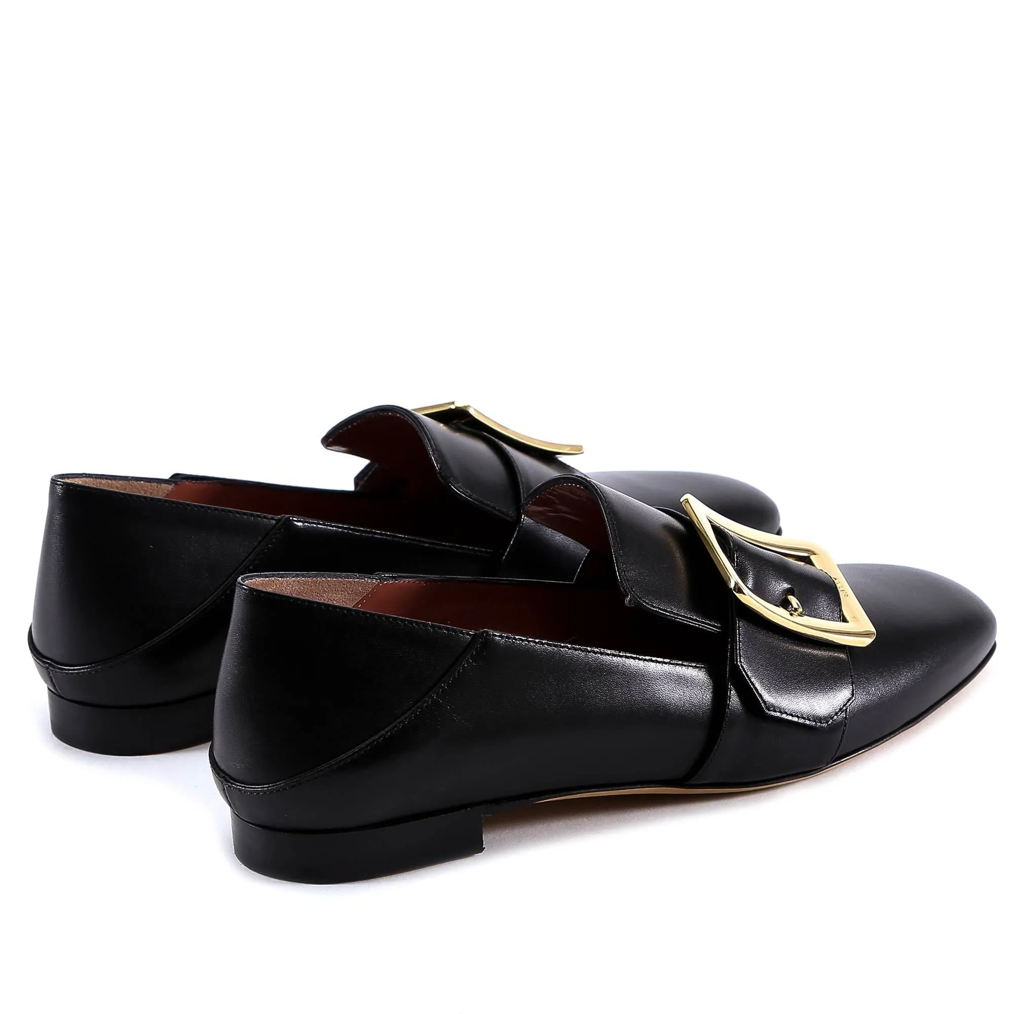 Bally Janelle Buckle Loafers