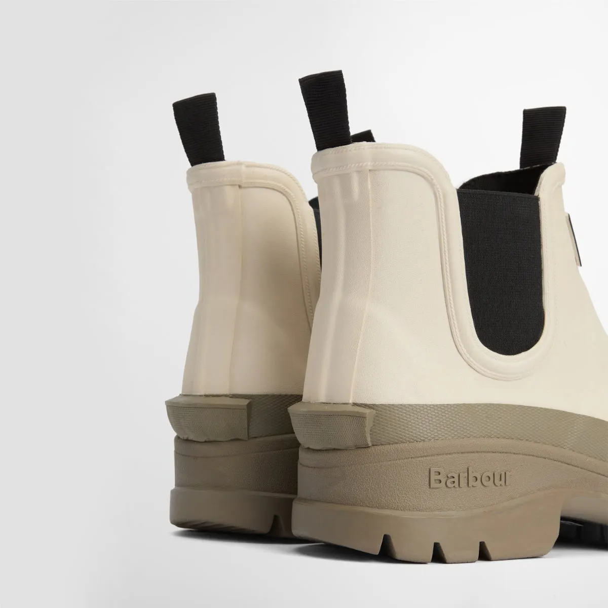 Barbour Nimbus Women's Wellington Boots | Salt / Dusky Green