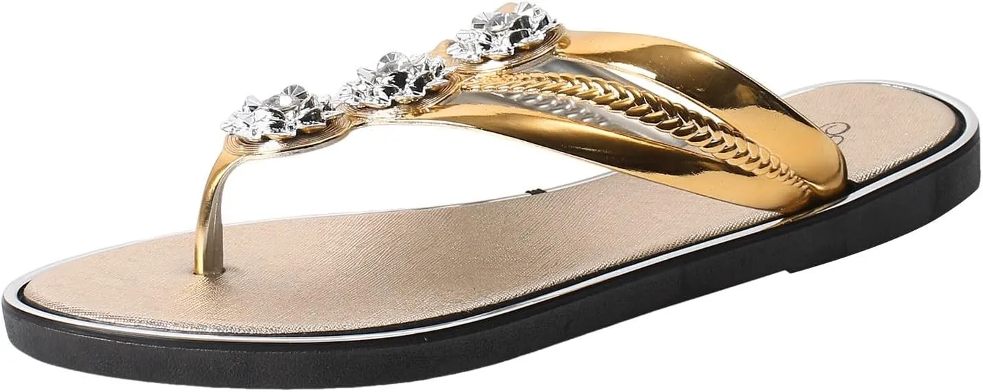 Beach Flip Flops Women Sandals for Women Slip on Lightweight Athletic Thong Sandals Womens Orthopedic Sandals