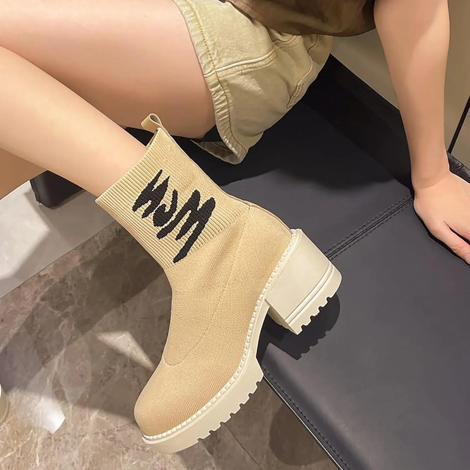 Black Booties Red Ankle Boots for Women Boots Woman Womens Black Winter Boots Combat Boots Womens Black Ankle Booties Military Lace Up Leather Sprained Ankle Boot for Women Small