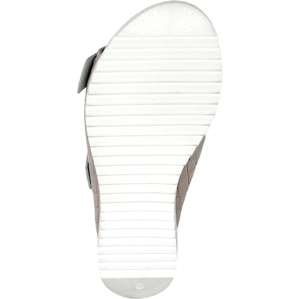 Charles David Lonnie Women's Faux Leather Crocodile Embossed Footbed Sandals