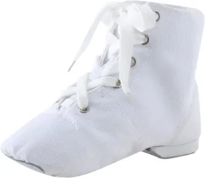 Child Jazz Boots Split Sole Dance Shoes for Boys Jazz Shoes for Girls Dance Booties Black Ballet Flat?? for Girls