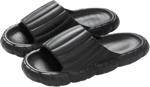 Cloud Slippers for Men Mens Waterproof Slippers Pillow for Women and Men Shower Shoes with Drainage Holes Rubber Sandals Women Shower Shoes College Dorm Room Sandals