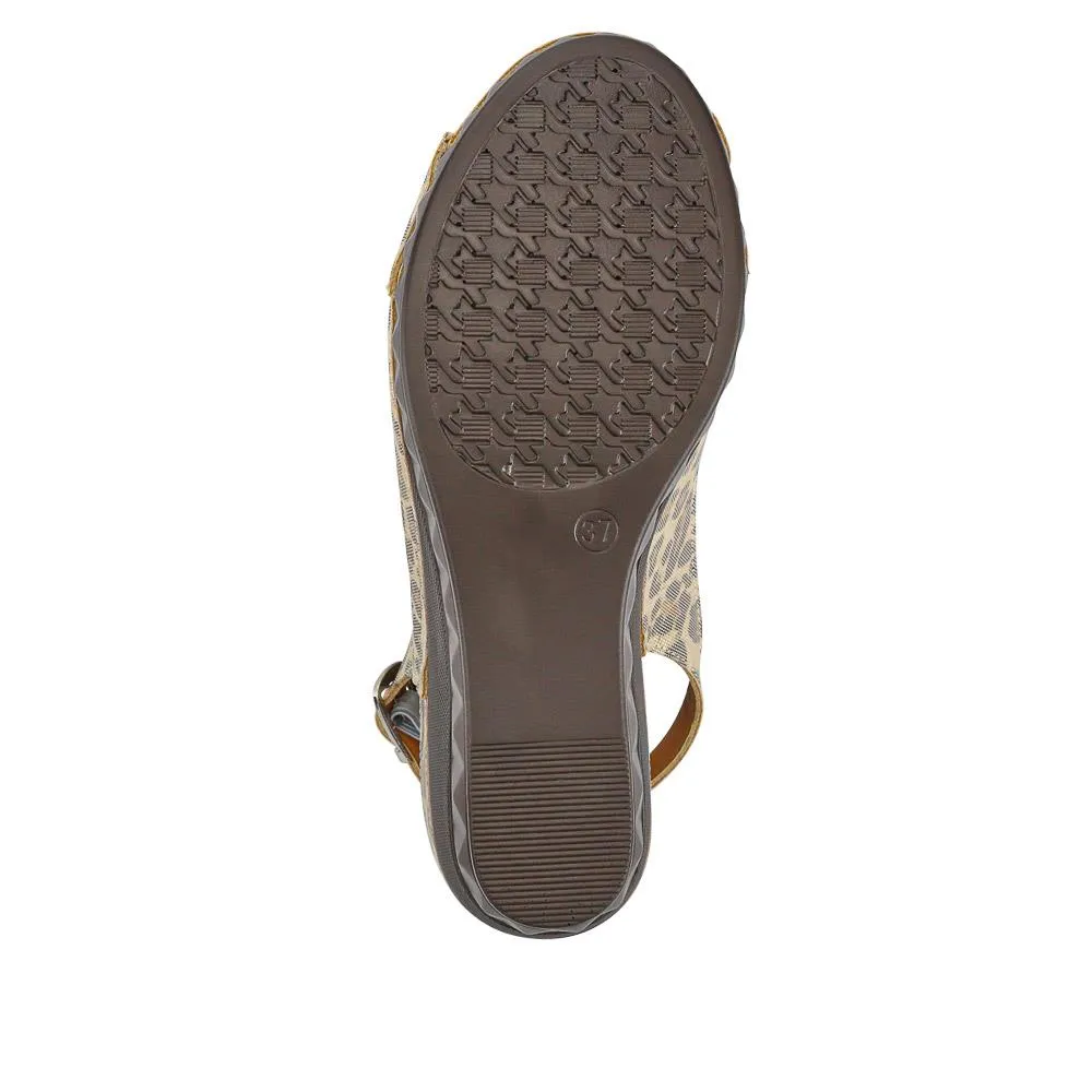 Cushioned Smart Slingback Sandals - WLIG41007 / 327 226