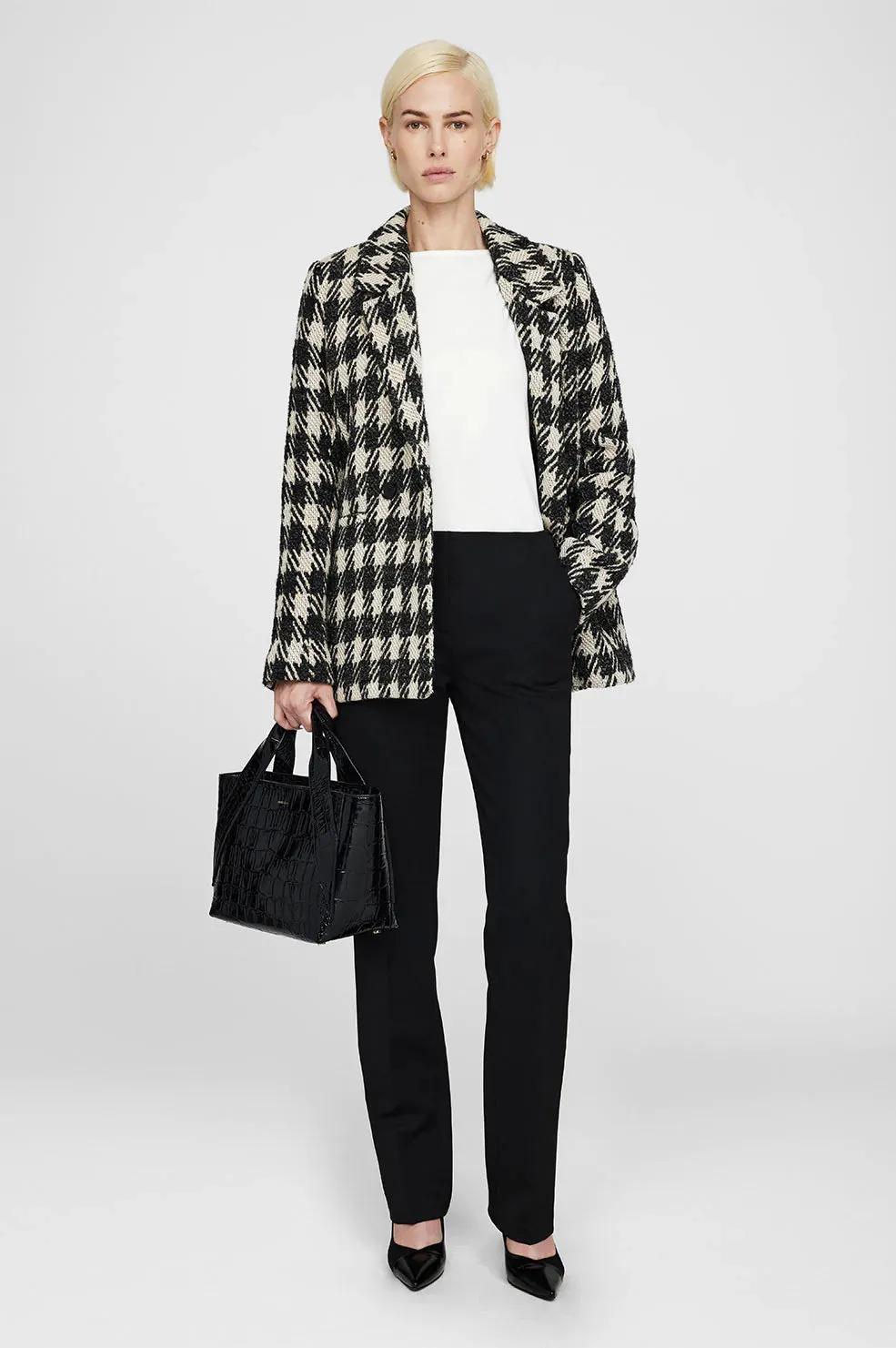 Devon Pumps High Shine And Matte Black