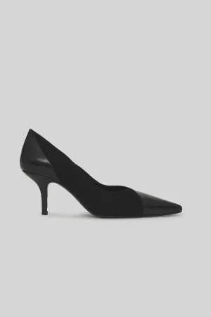 Devon Pumps High Shine And Matte Black