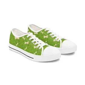 Dog Bone Women's Low Top Sneakers
