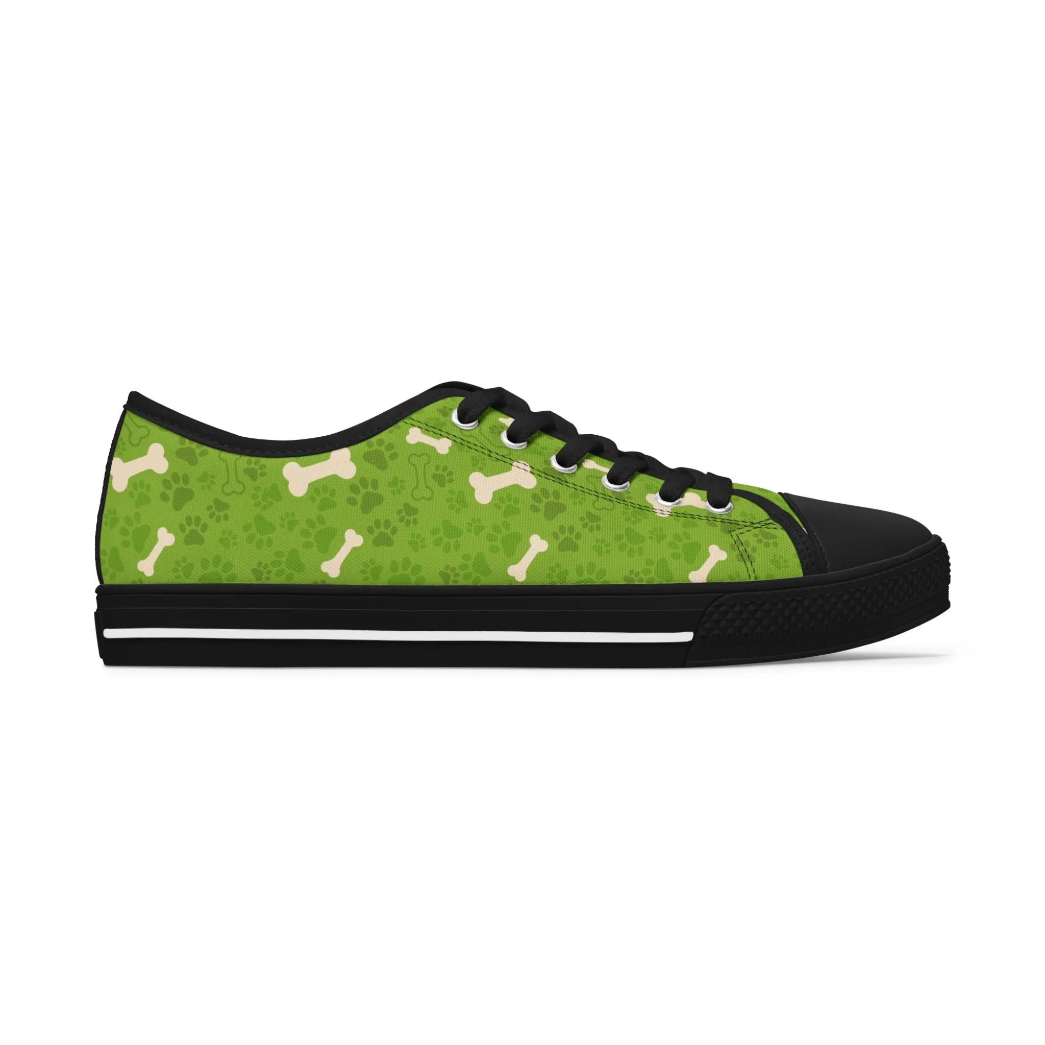 Dog Bone Women's Low Top Sneakers
