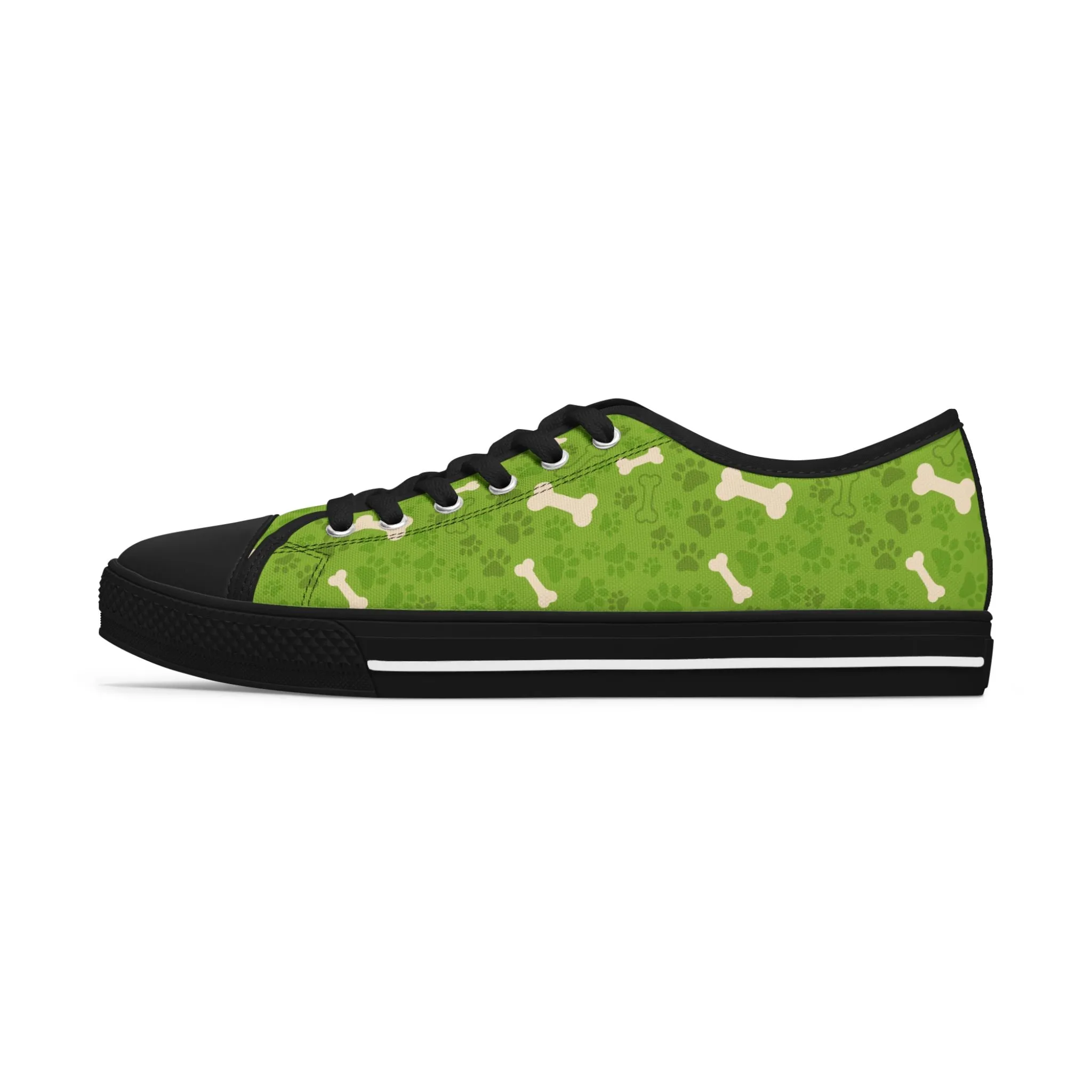 Dog Bone Women's Low Top Sneakers