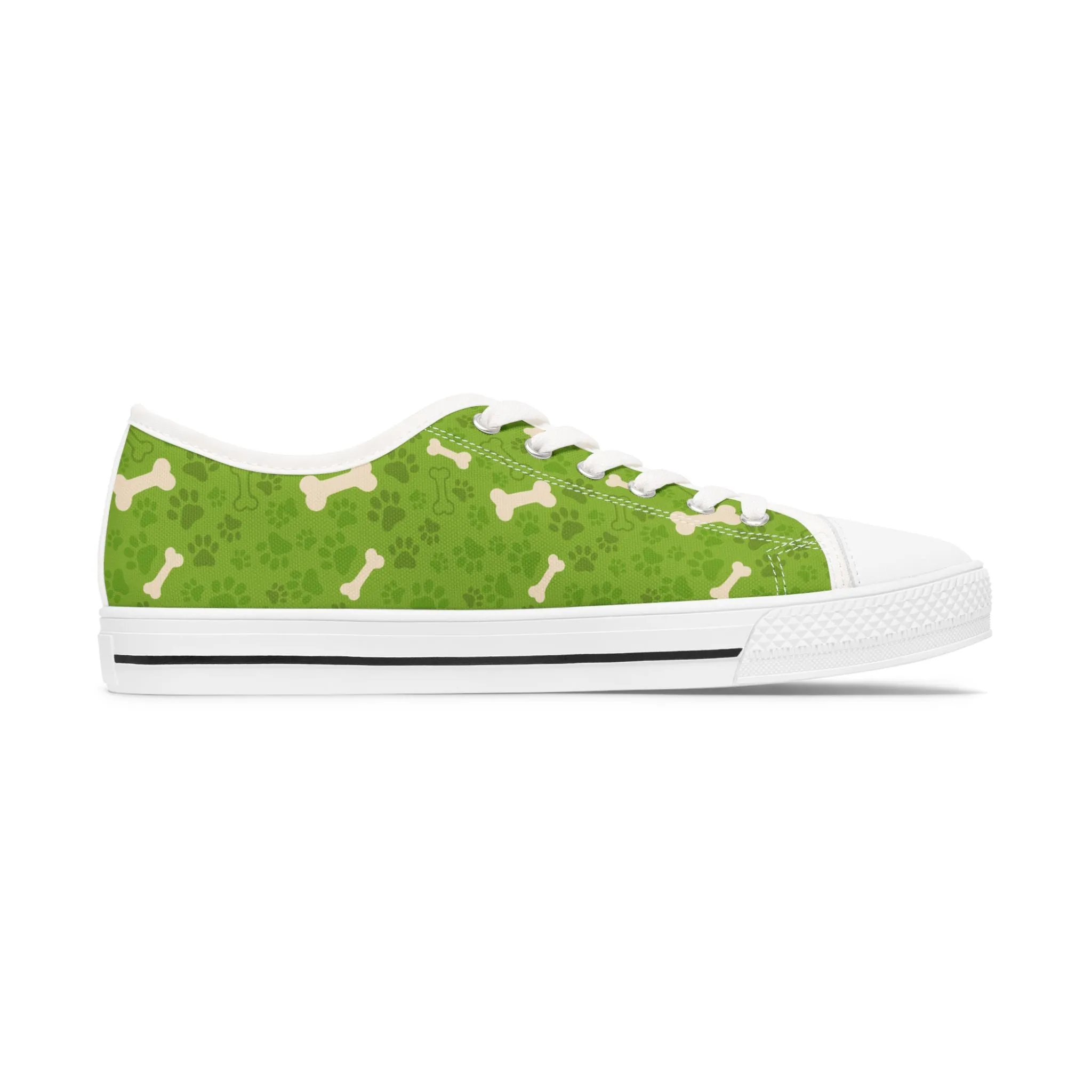 Dog Bone Women's Low Top Sneakers