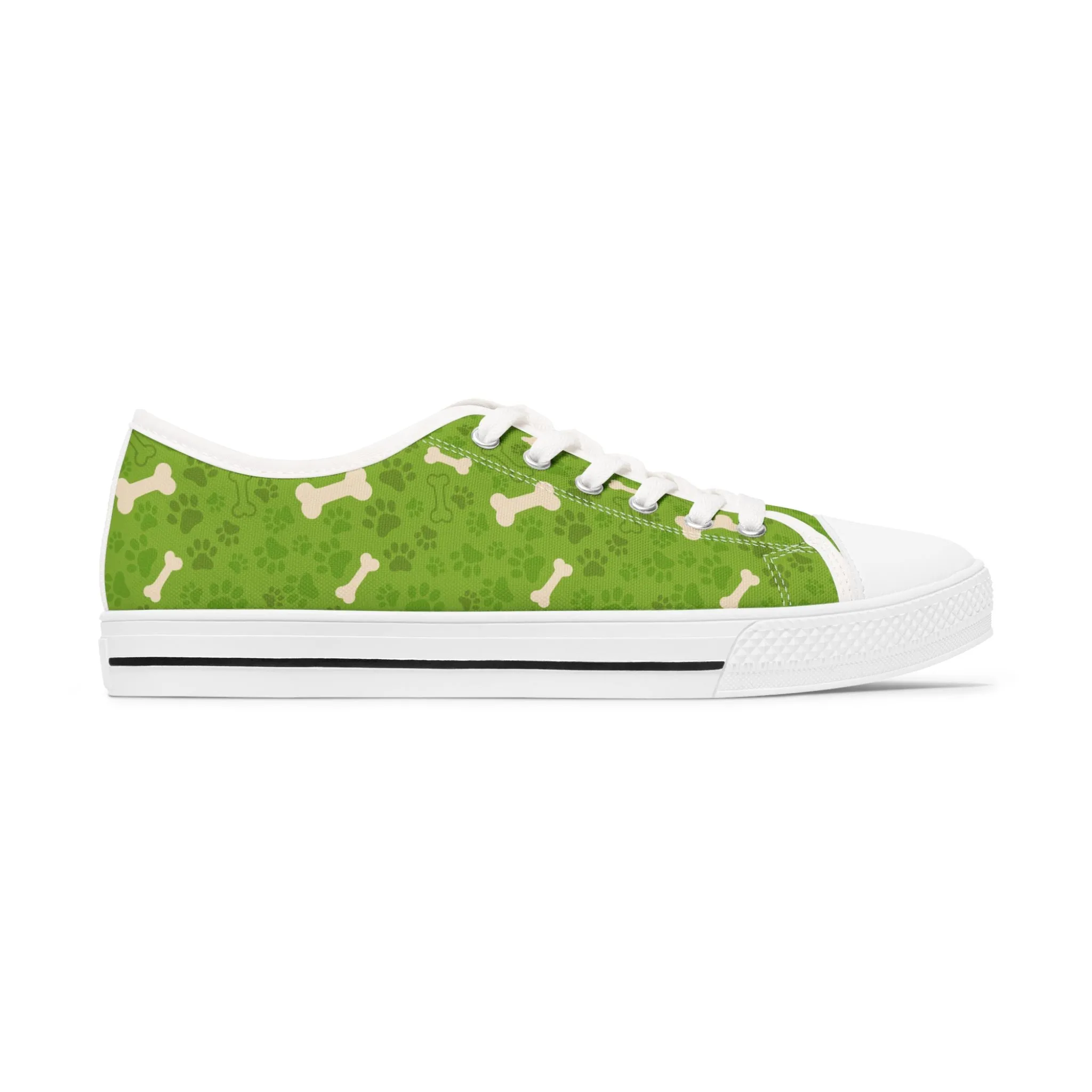 Dog Bone Women's Low Top Sneakers