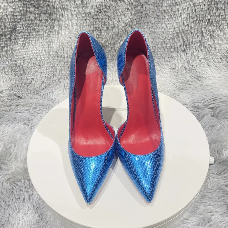 Elegant Inside Cut Women's Stiletto Pumps