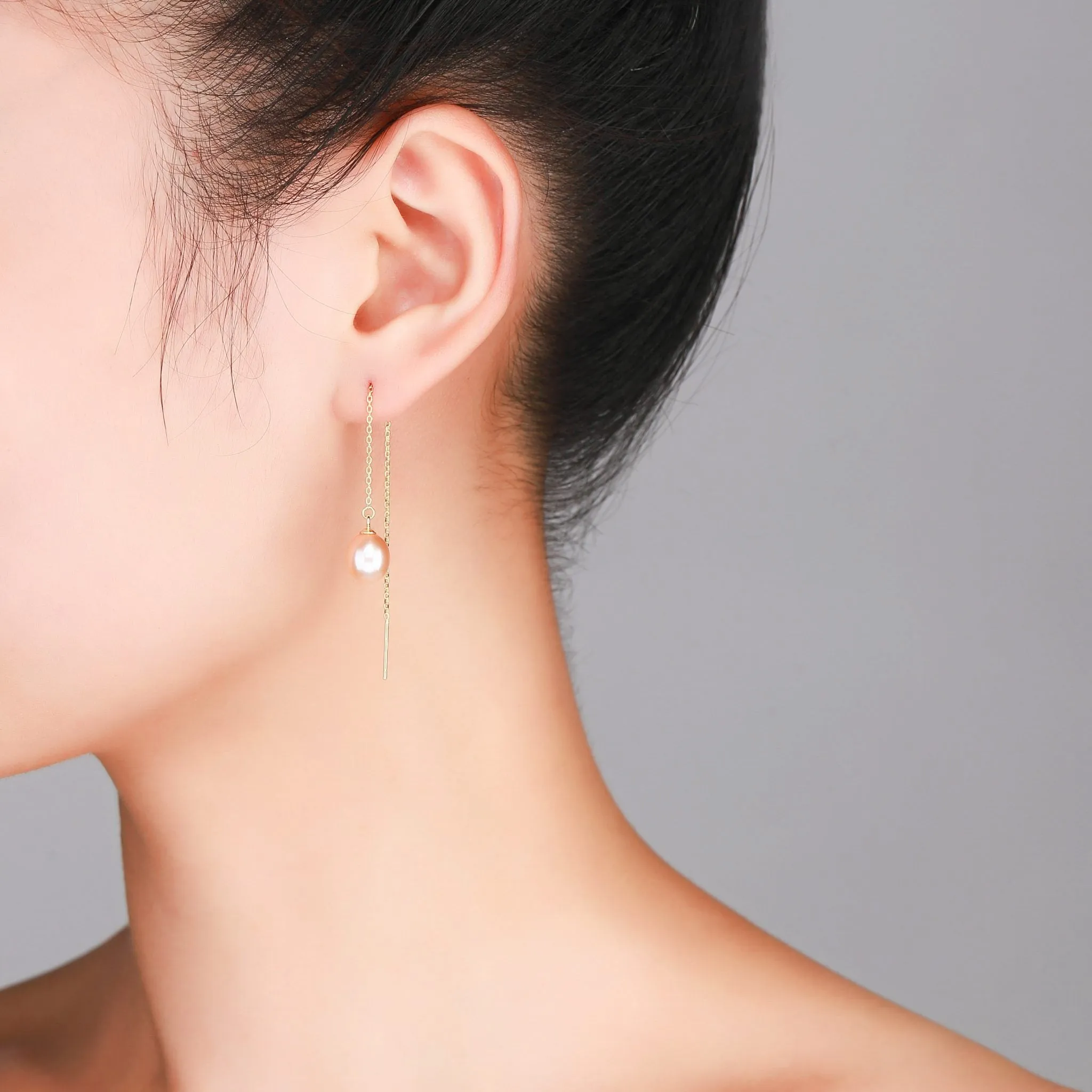 Elegant Pearl Drop Earrings