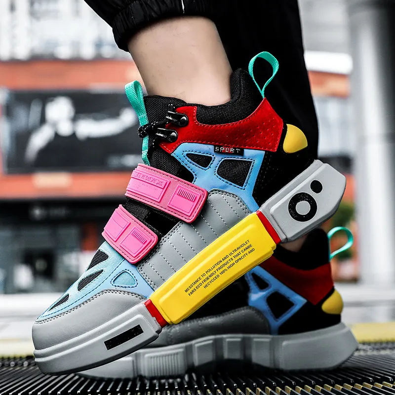 Fashion Women's Running Platform Sneakers / Cross Tied Flat Round Toe Shoes