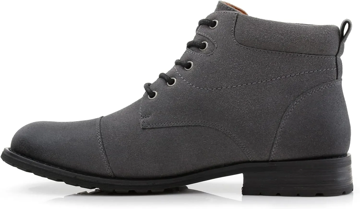 Ferro Aldo Blaine MFA806035 Mens Casual Brogue Mid-Top Lace-Up and Zipper Boots??