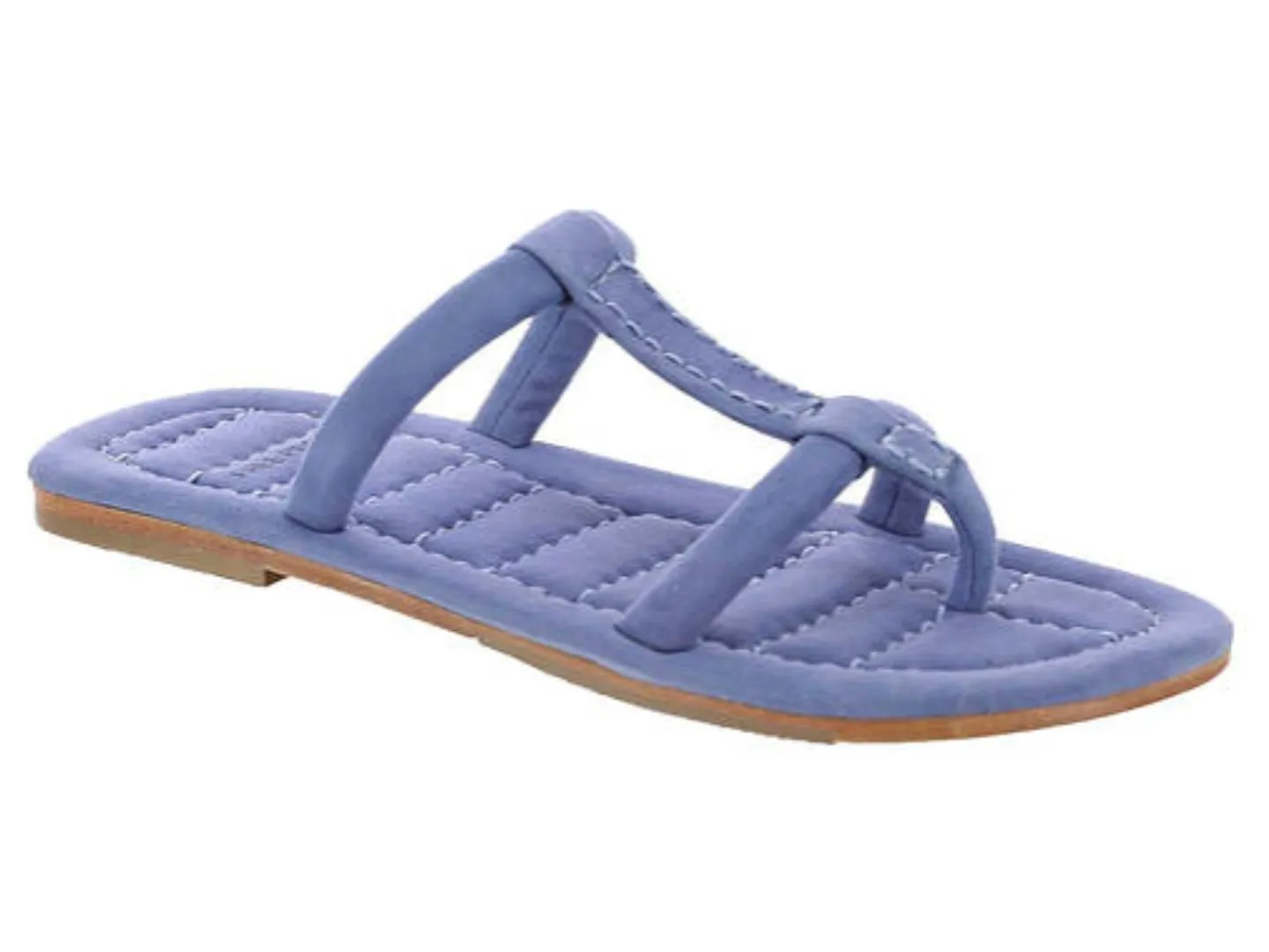 Free People: Hadden Sandal in Lapis Blue