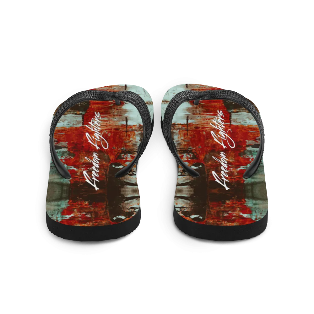 Freedom Fighters Flip-Flops