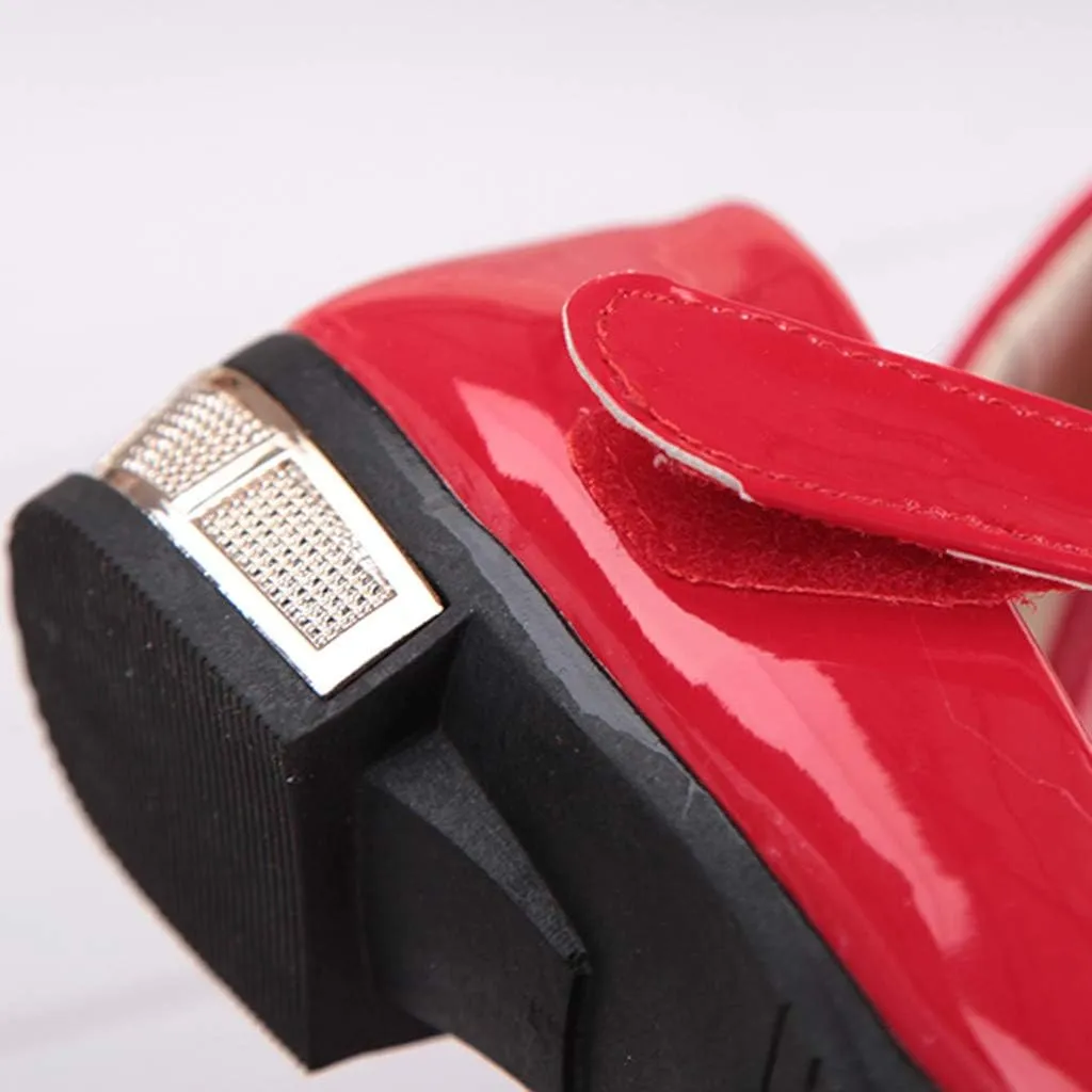 Girls Dress Shoes Mary Jane Shoes for Girls Low Heel Dress Shoes Party Wedding Flat for Little/Big Toddler Girl Shoes