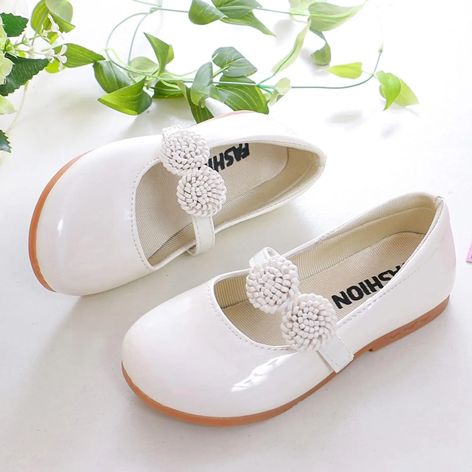 Girl's Mary Jane School Uniform Shoes Toddler Little Kid Dress Shoes Girl Ballet Flat Flower Girl Dress Toddler Shoes