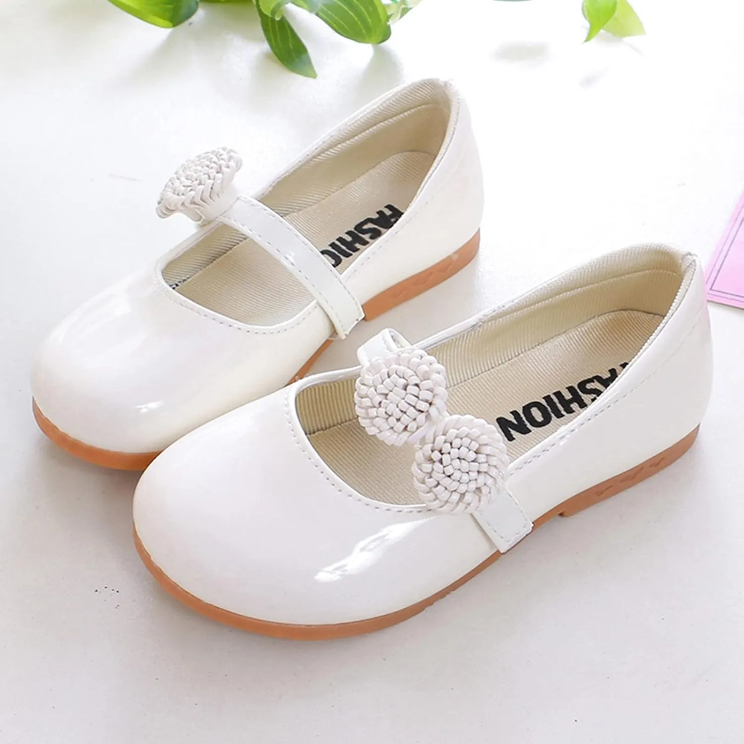Girl's Mary Jane School Uniform Shoes Toddler Little Kid Dress Shoes Girl Ballet Flat Flower Girl Dress Toddler Shoes