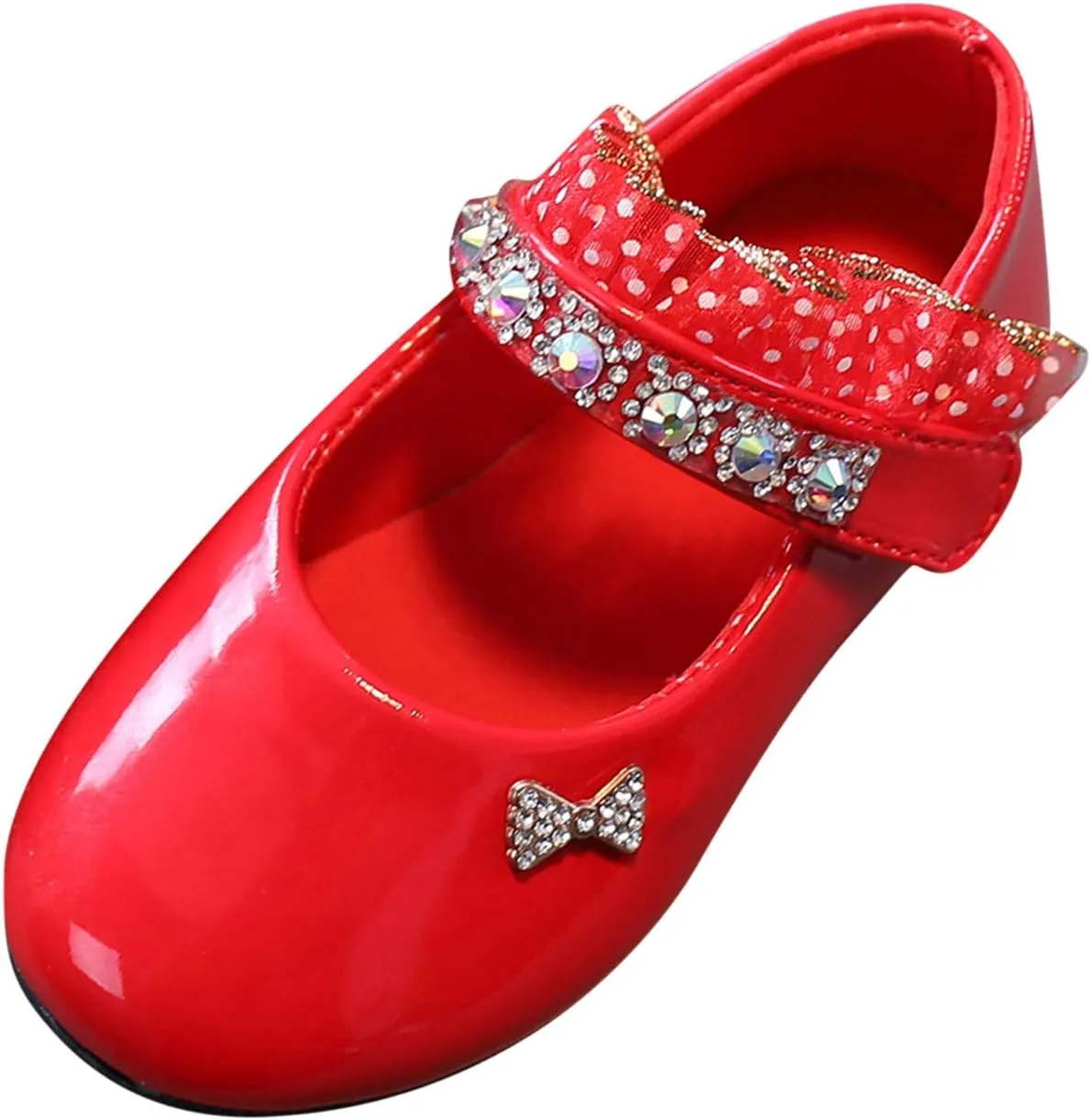 Girls Mary Jane Toddler Girl Dress Shoes Flower Girl Shoes Toddler Girl Ballet Flat for Wedding Party School Kid Shoes