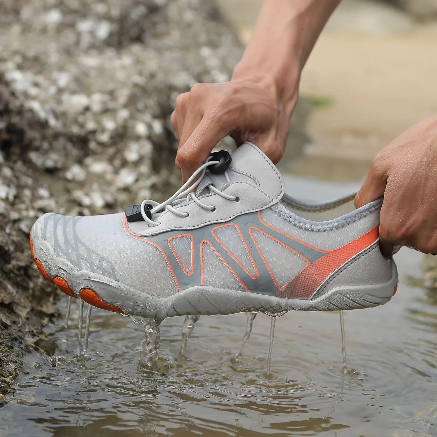 Grounded Footwear for Women Men Neuropathy Hike Pro Footwear Barefoot Healthy & Non-Slip Barefoot Shoes Unisex