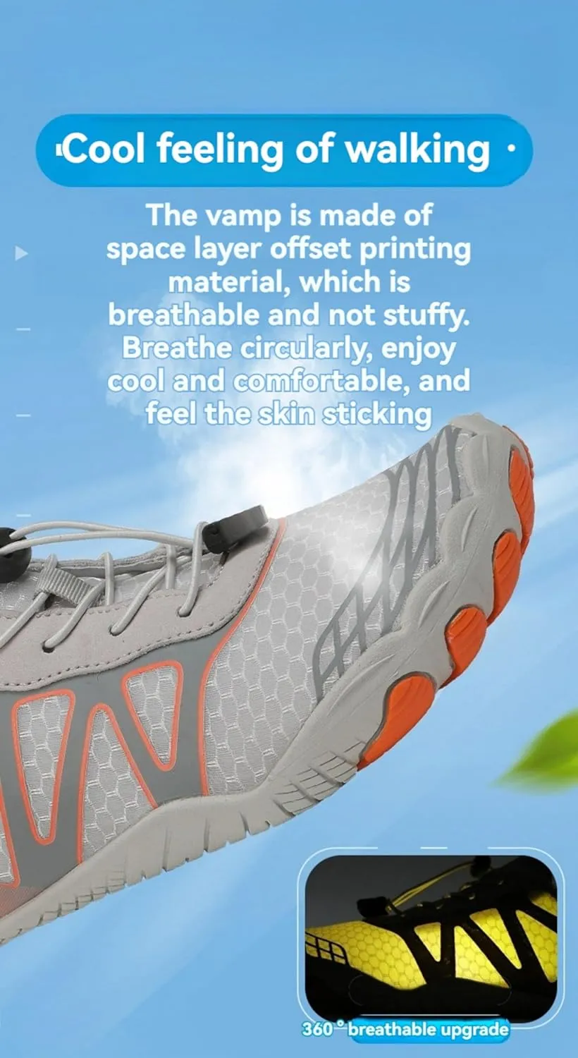 Grounded Footwear for Women Men Neuropathy Hike Pro Footwear Barefoot Healthy & Non-Slip Barefoot Shoes Unisex