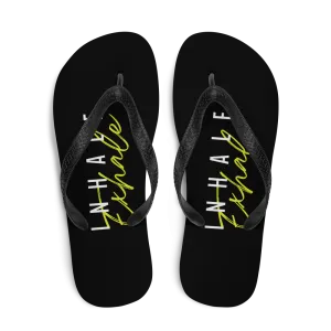 Inhale Exhale Flip Flops