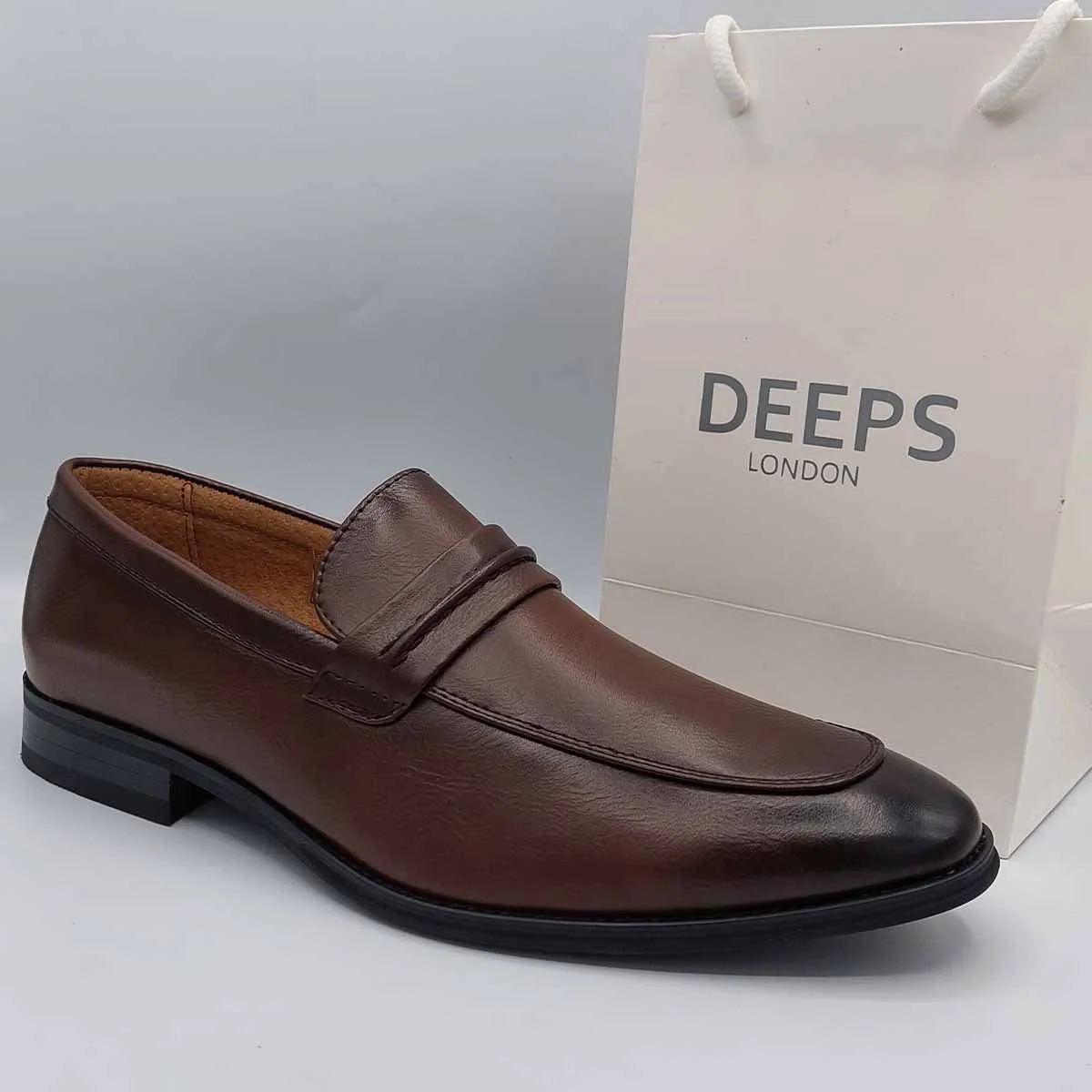 LAVER MENS MOCCASIN LOAFERS WITH LEATHER LINING