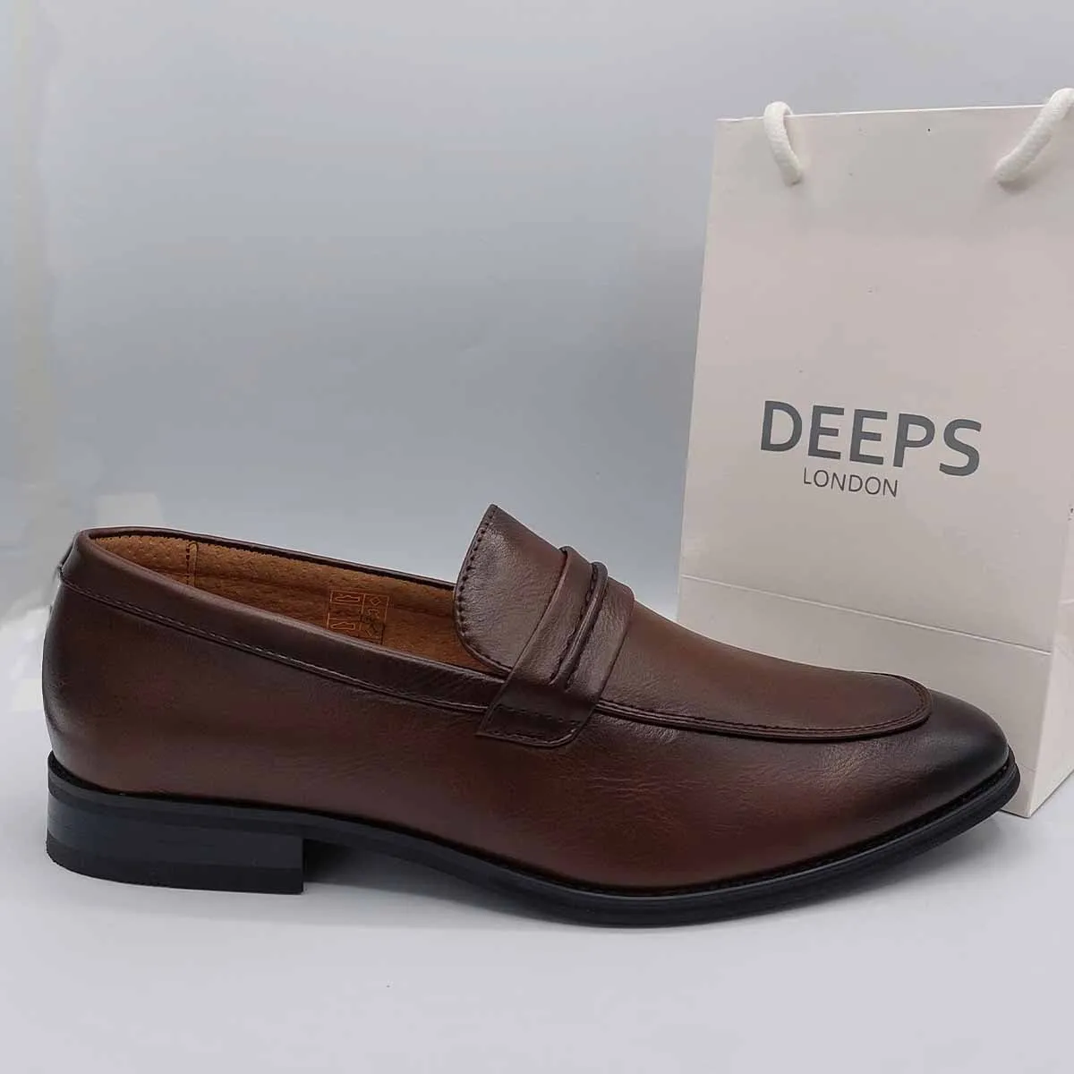 LAVER MENS MOCCASIN LOAFERS WITH LEATHER LINING