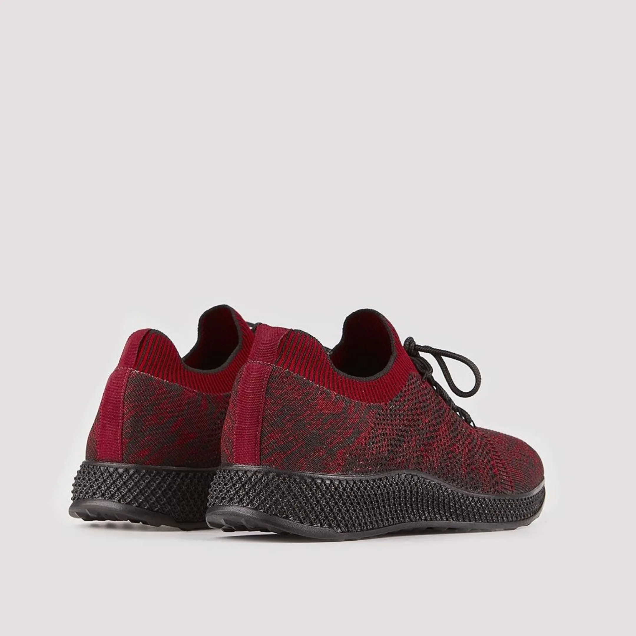 Madasat Burgundy Sneakers Shoes - 811 |