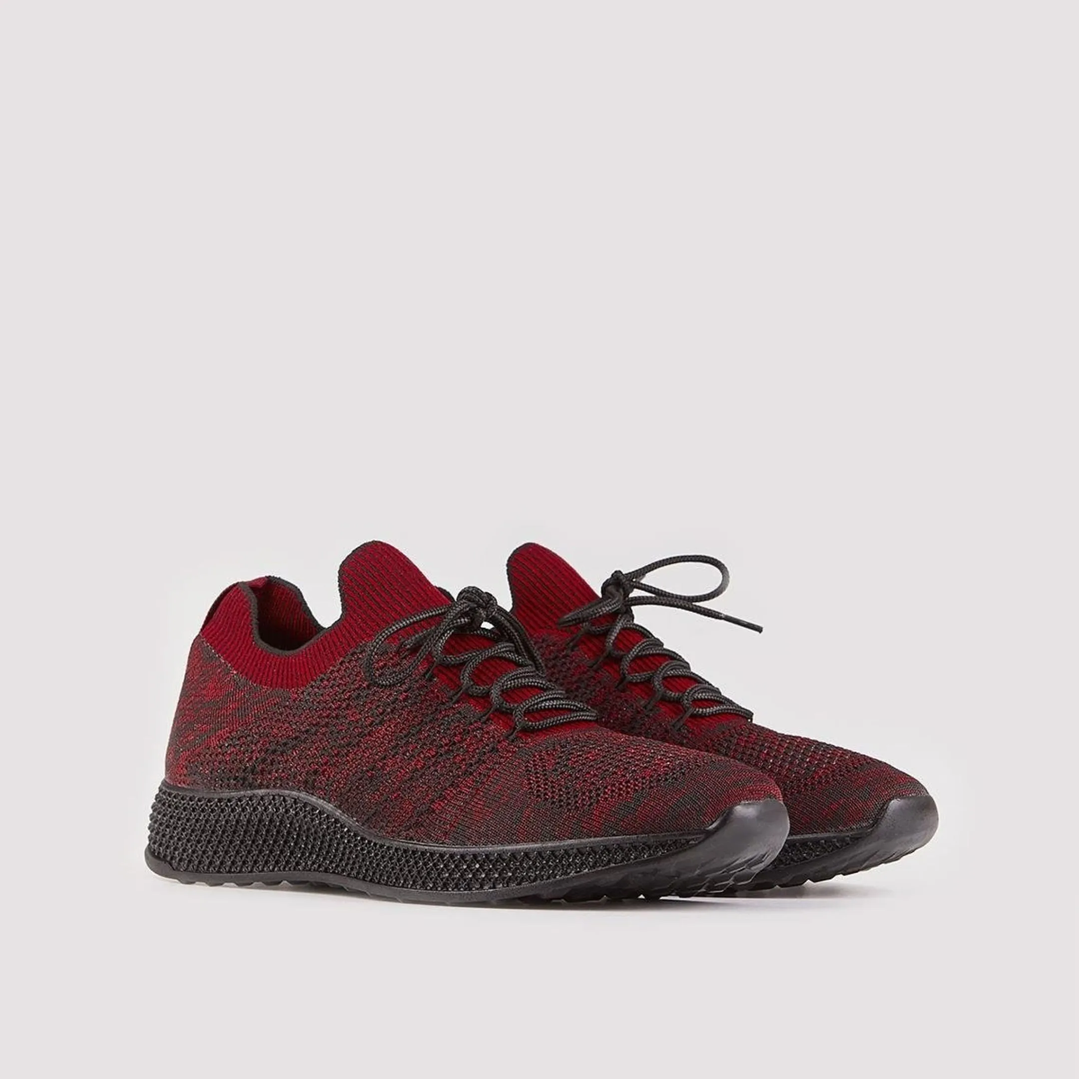 Madasat Burgundy Sneakers Shoes - 811 |