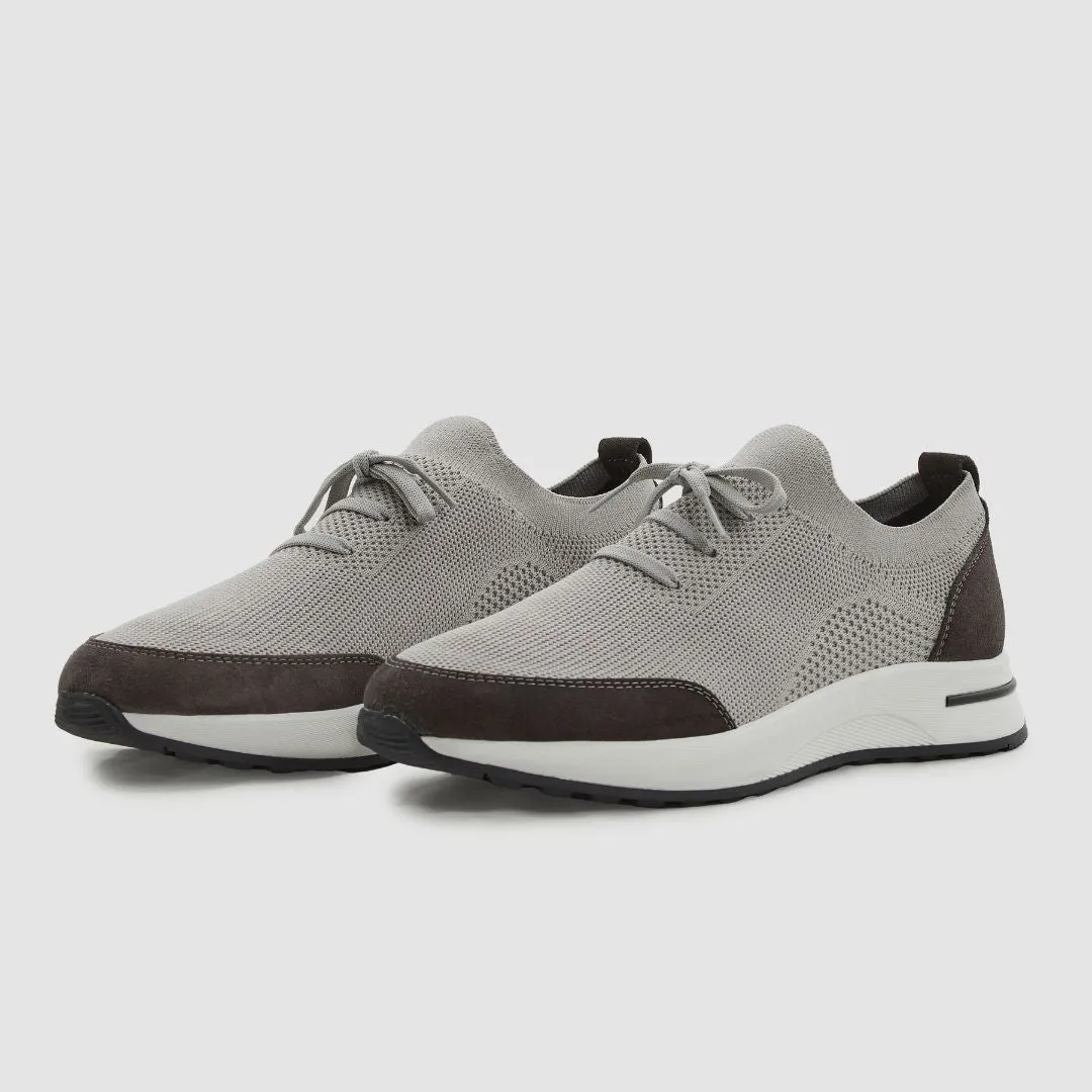 Madasat Light Grey Sneakers Shoes - 817 |
