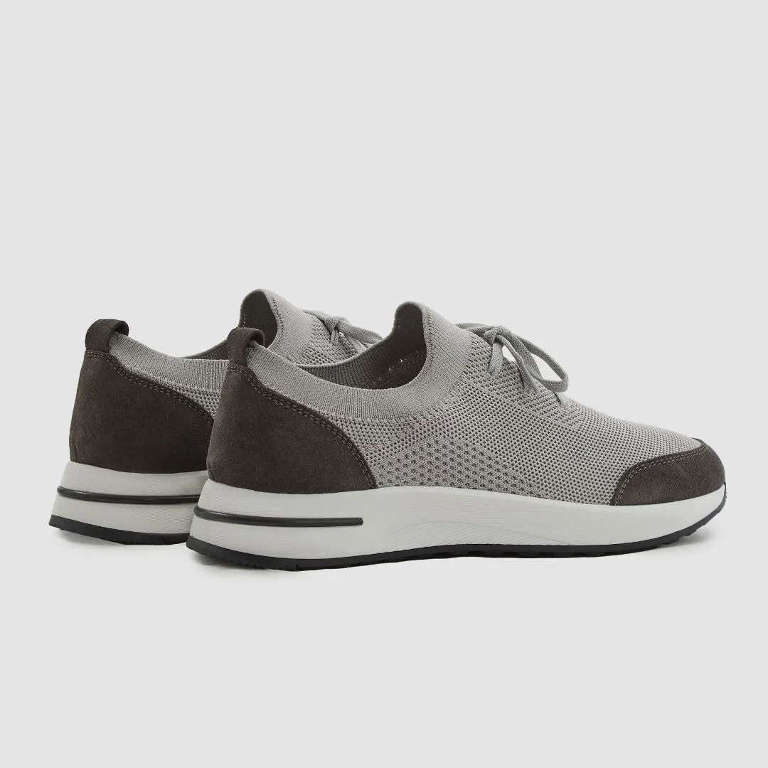 Madasat Light Grey Sneakers Shoes - 817 |
