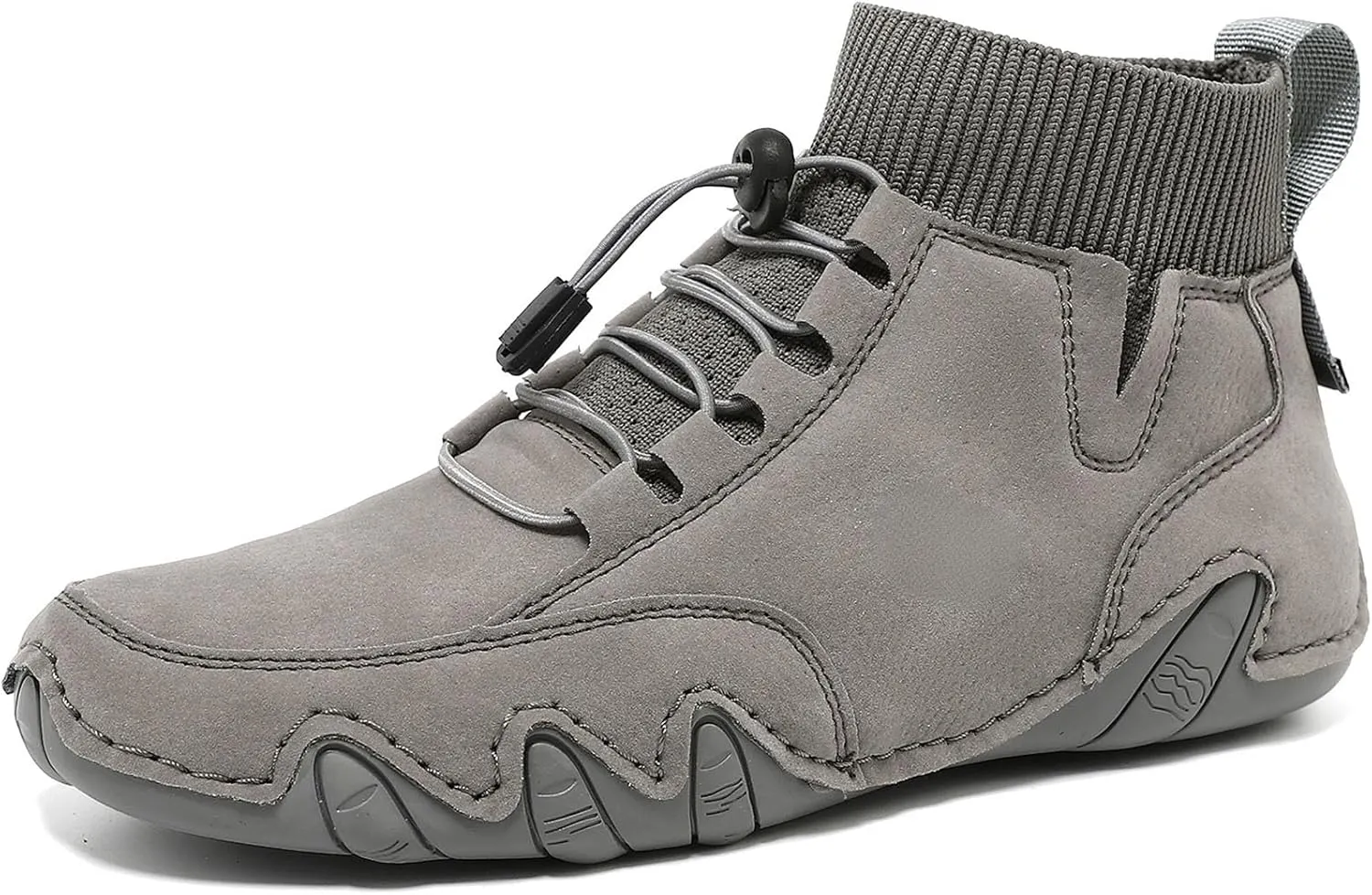 Men's Classic Italian Handmade Chukka Boots Fashion Comfort Slip Resistant Outdoor Hiking Driving Ankle Boots