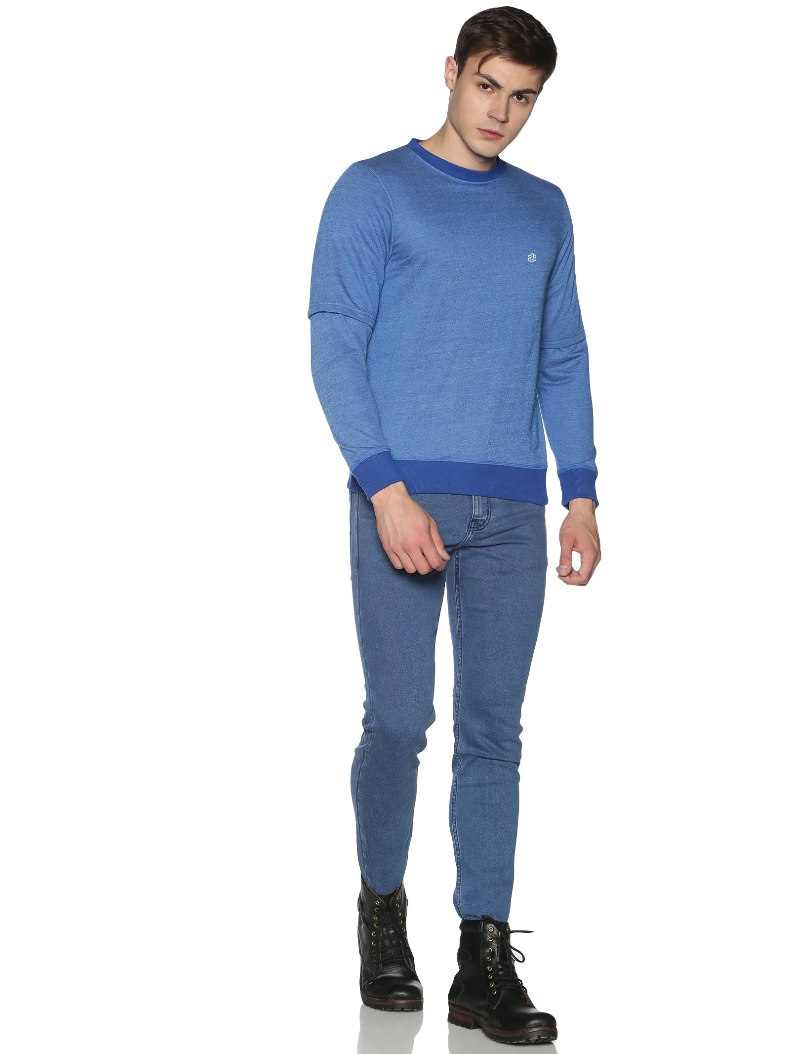 Men's rPET Double Sleeved Sweatshirt