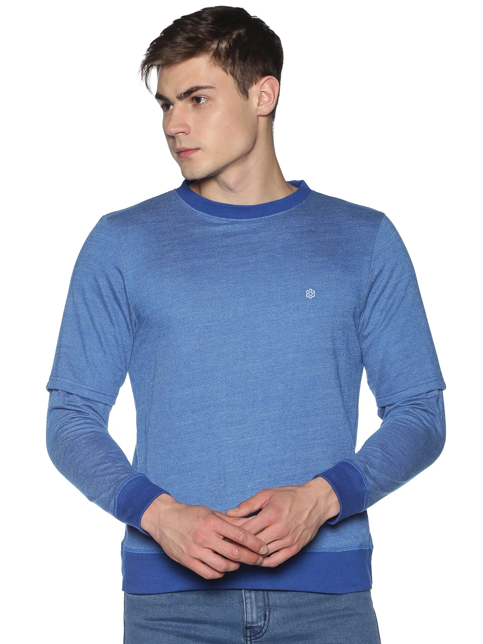 Men's rPET Double Sleeved Sweatshirt
