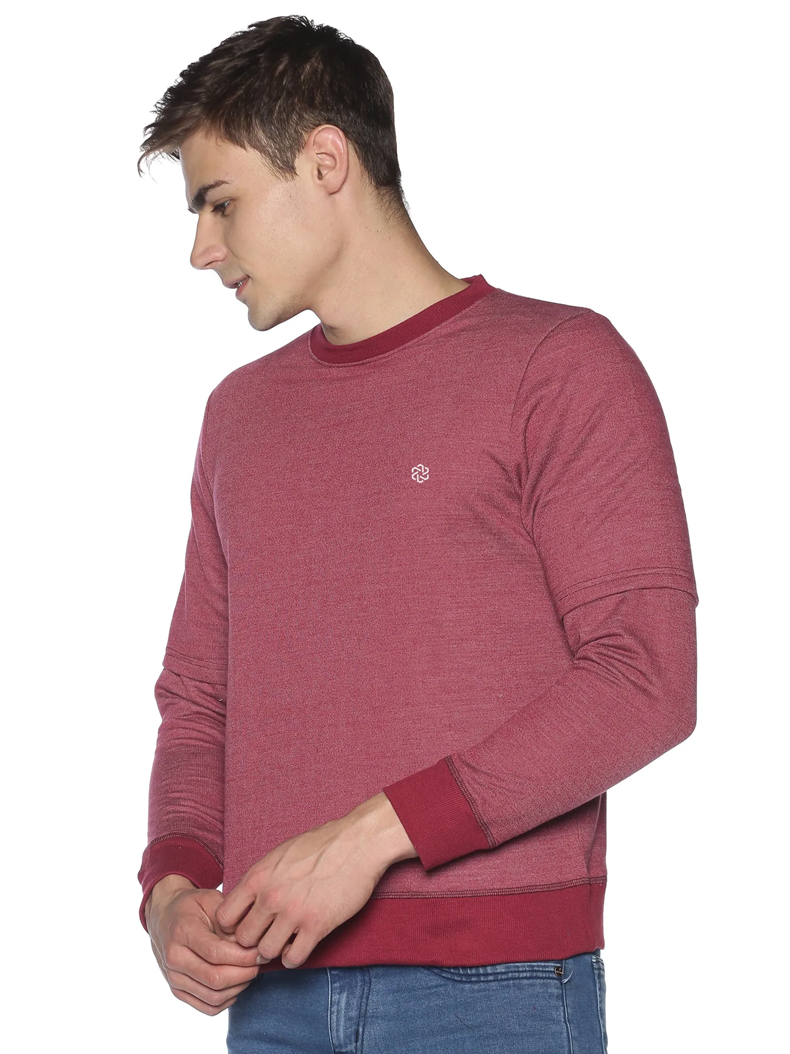 Men's rPET Double Sleeved Sweatshirt
