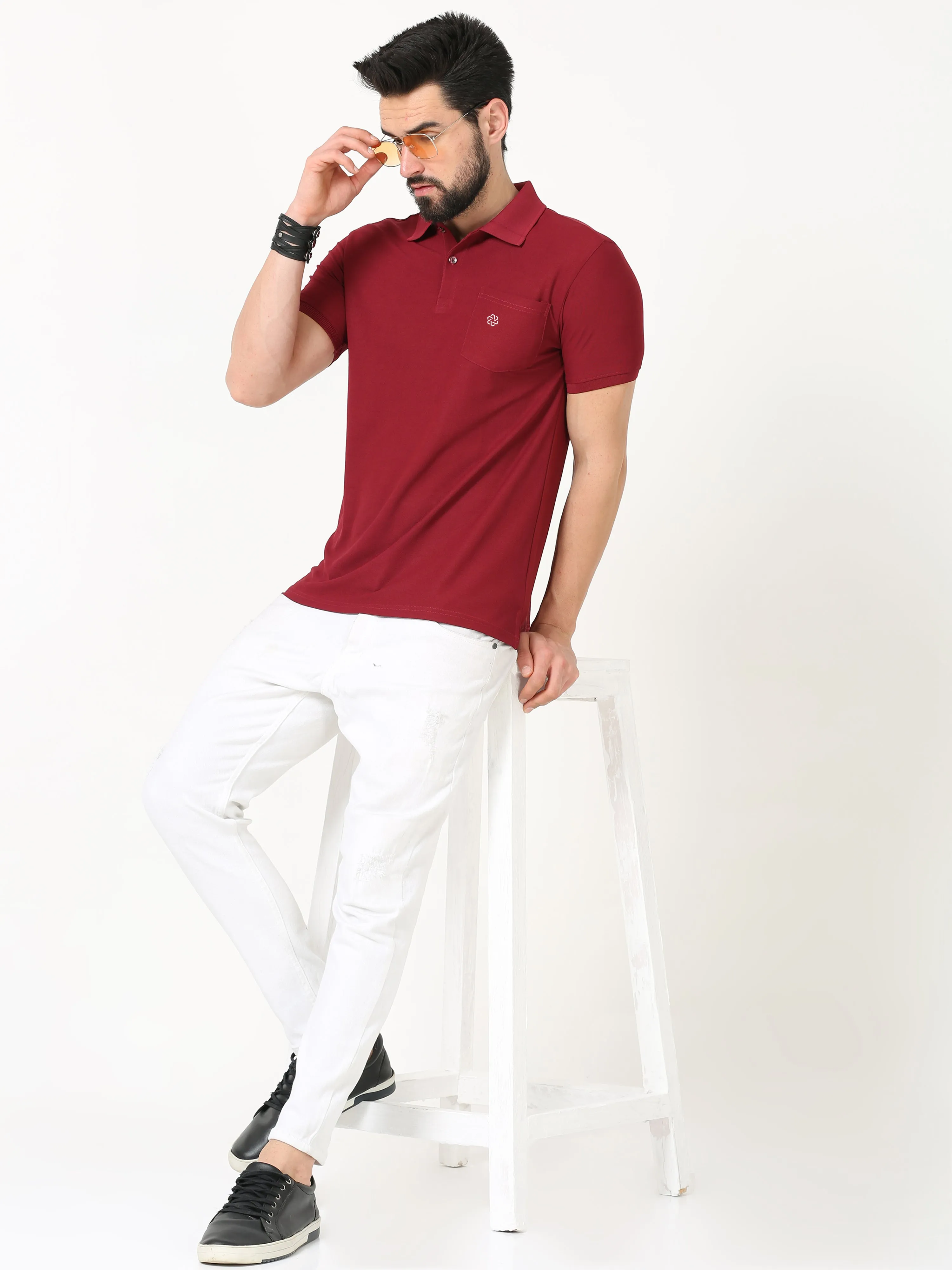 Men's rPET Polo TShirt