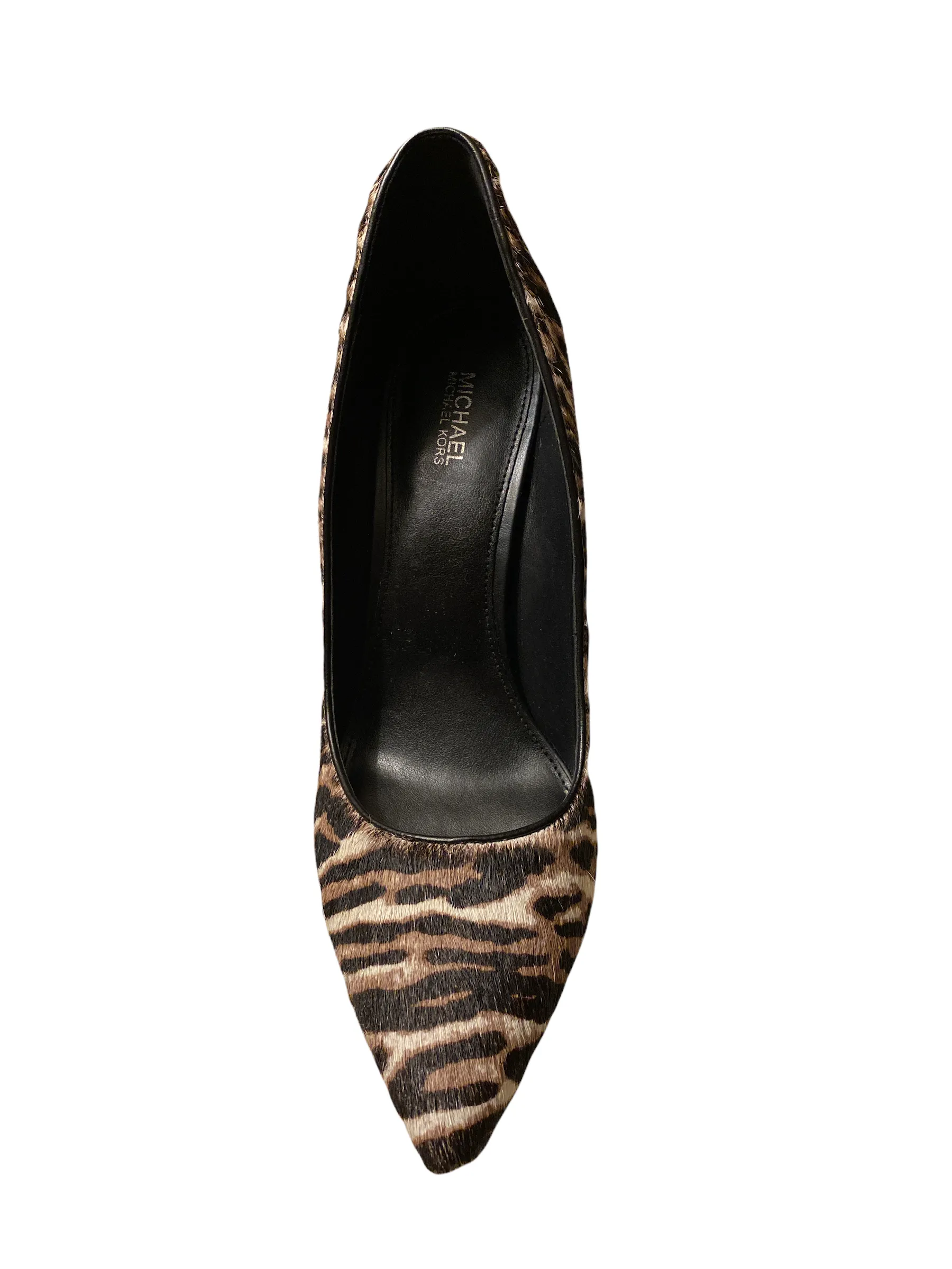 Michael Kors Keke Pump Haircalf 9.5M Gunmetal