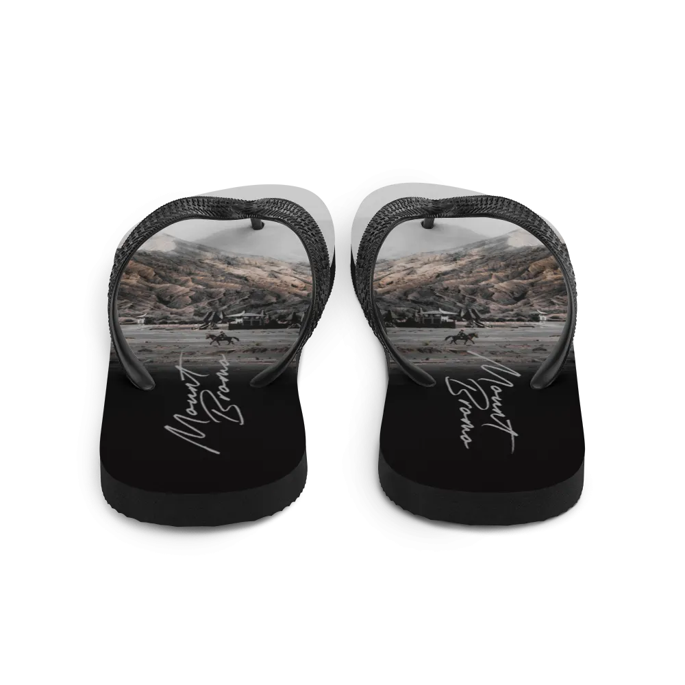 Mount Bromo Flip Flops