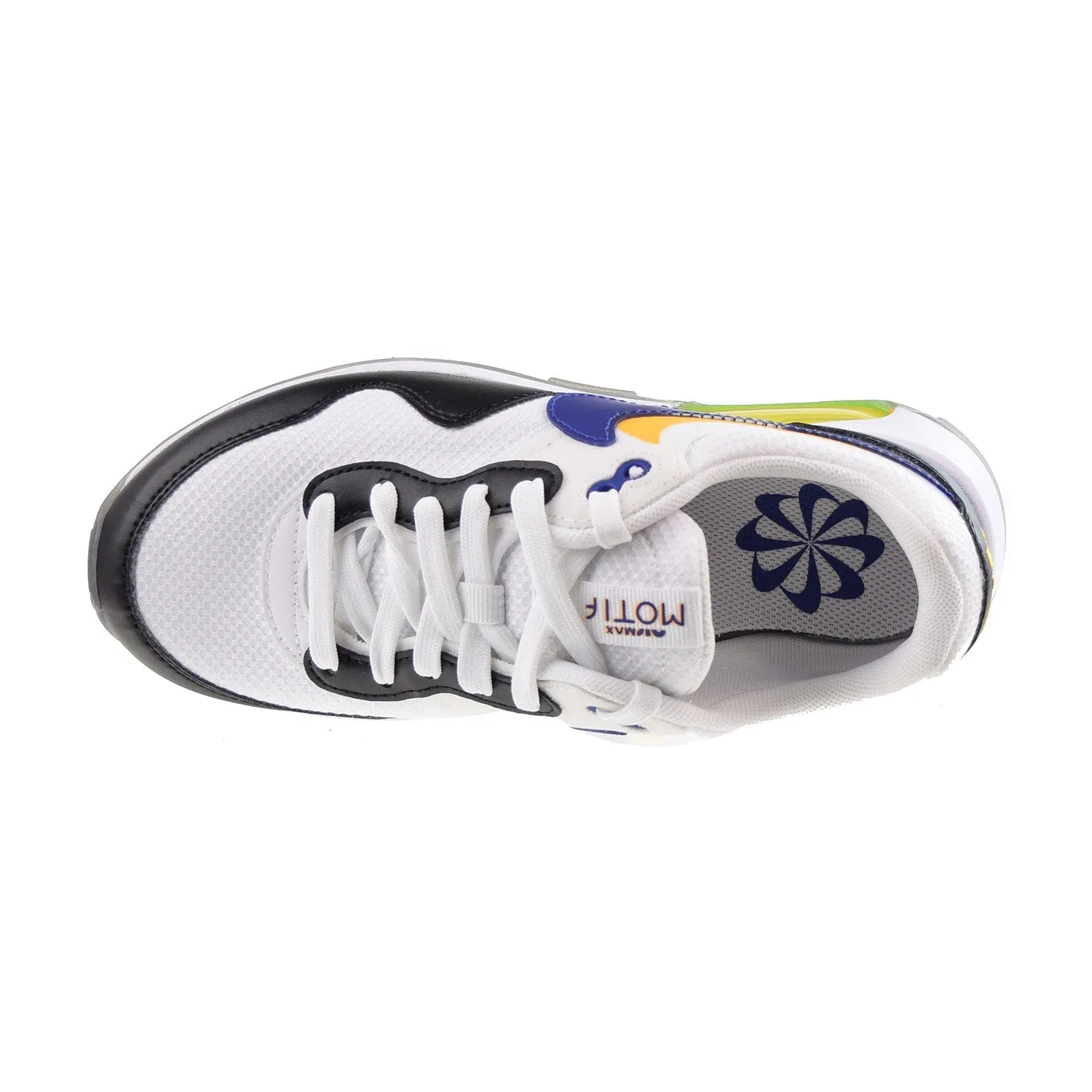 Nike Air Max Motif Next Nature (GS) Big Kids' Shoes White-University Gold