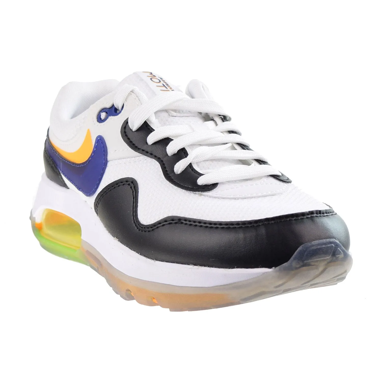 Nike Air Max Motif Next Nature (GS) Big Kids' Shoes White-University Gold